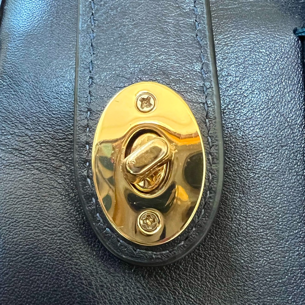 Coach Two Tone Blue Python Embossed With Double Z… - image 4